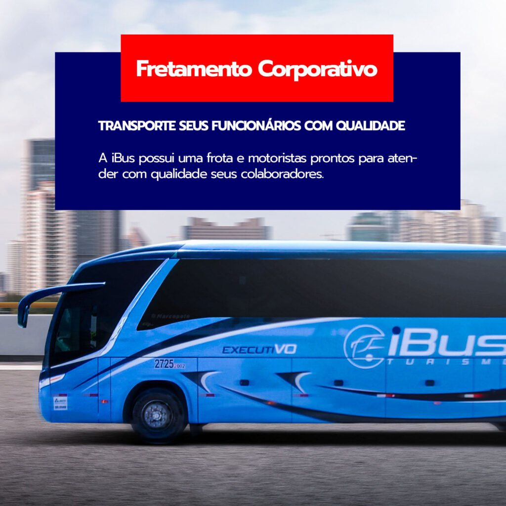 Interior do Ônibus Executivo da iBus Turismo, com poltronas reclináveis e design confortável para longas viagens